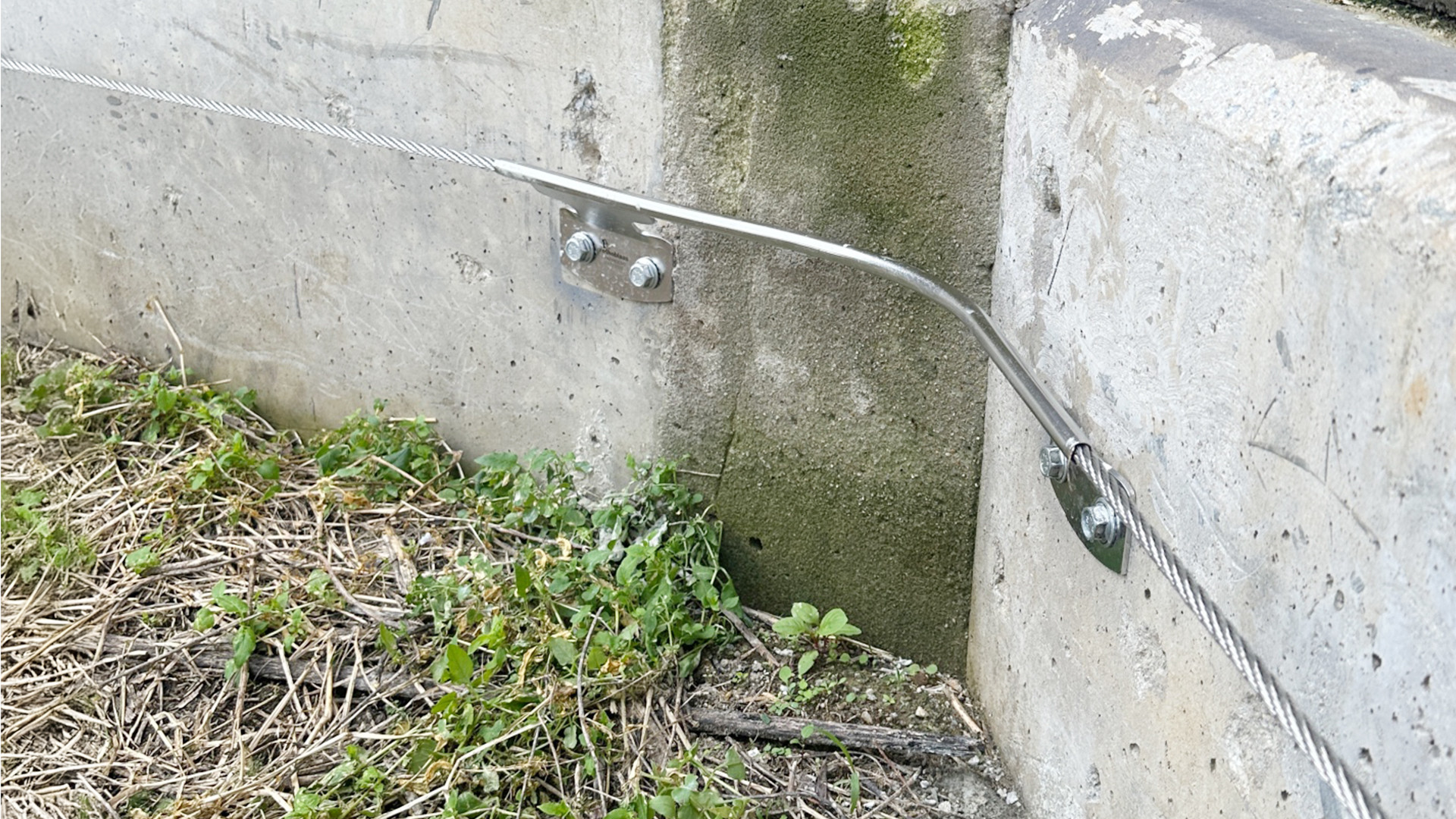 PATROL lifeline: 500 metres of protection for a concrete terracing 